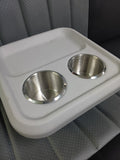 Stainless Steel Cup Holder Insert – 2.75" Diameter 2pc Set